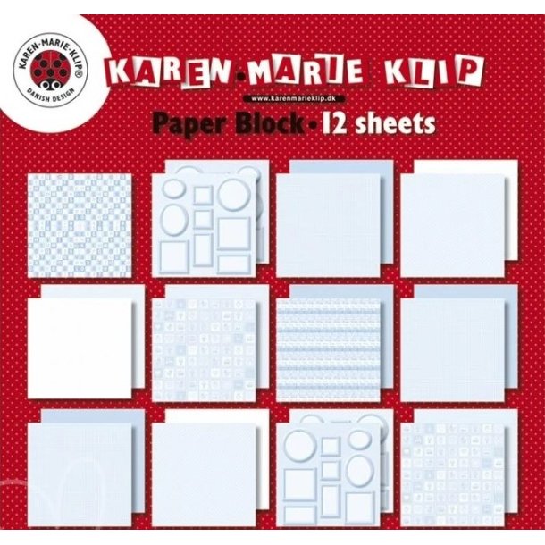 Karen Marie Klip: Paper Block Baby Boy
