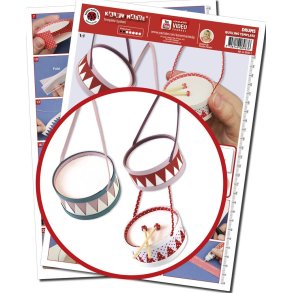 Drums - Quilling Template