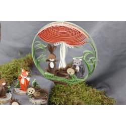 Kam-Quilling Skovdyr, Instruktionsh�fte