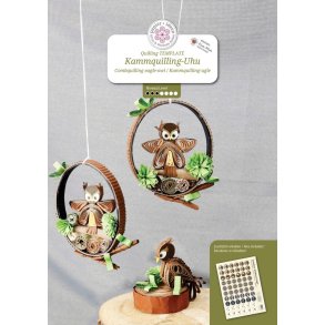 Kam-Quilling Ugle, Instruktionsh�fte