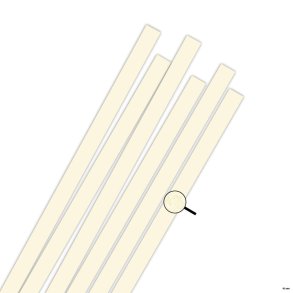 Karen Marie Klip papirstrimler: 10 mm, Betulla