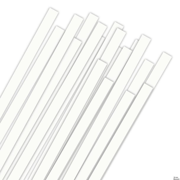 Karen Marie Klip papirstrimler: 10 mm, Old Mill White Big Pack
