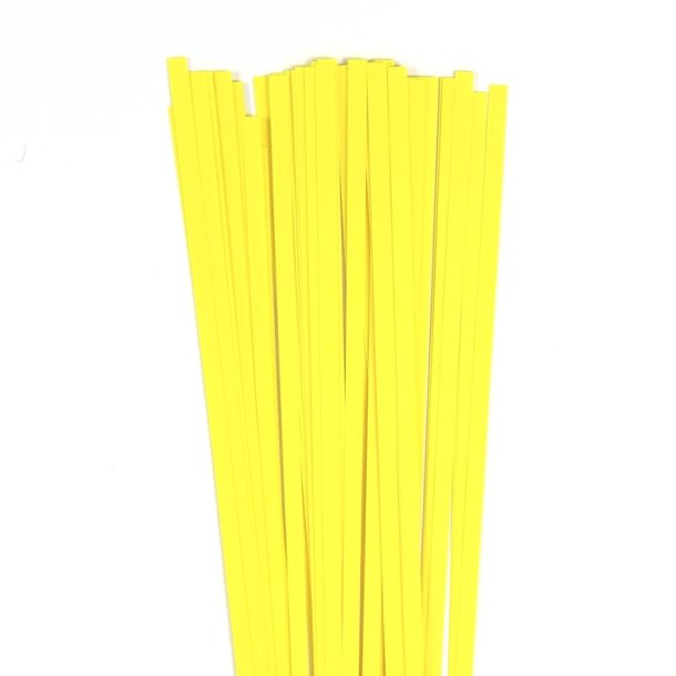 Karen Marie Klip papirstrimler: 15 mm, Bright Yellow