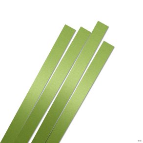 Karen Marie Klip papirstrimler: 10 mm luxus, Pistacchio