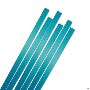 Karen Marie Klip papirstrimler: 10 mm luxus, Turquois