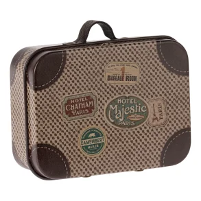 Maileg: Kuffert i metal, micro - R�hvid