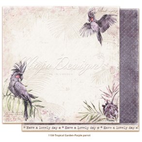 Maja Design: Tropical Garden - Purple Parrot