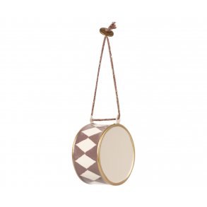 Maileg: Metal tromme, dusty grape - large