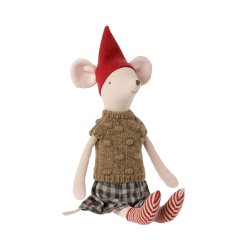 Maileg: Christmas Mouse Girl, Medium - 2022
