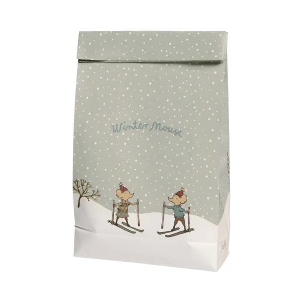 Maileg: Gift bag - Winter Mouse