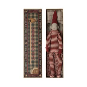 Maileg: Langbenet Nisse i t�ndstik�ske