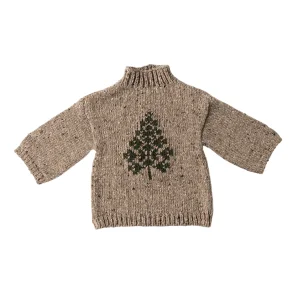 Maileg: Strikket tr�je til Mega Pixy, dreng