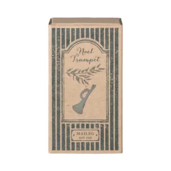 Maileg: Metal trompet, mint