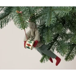 Maileg: Metal tromme, classic grn - small