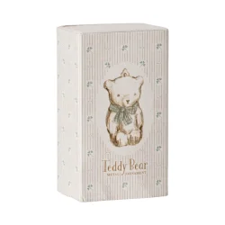 Maileg: Metal Bamse, rhvid-bl