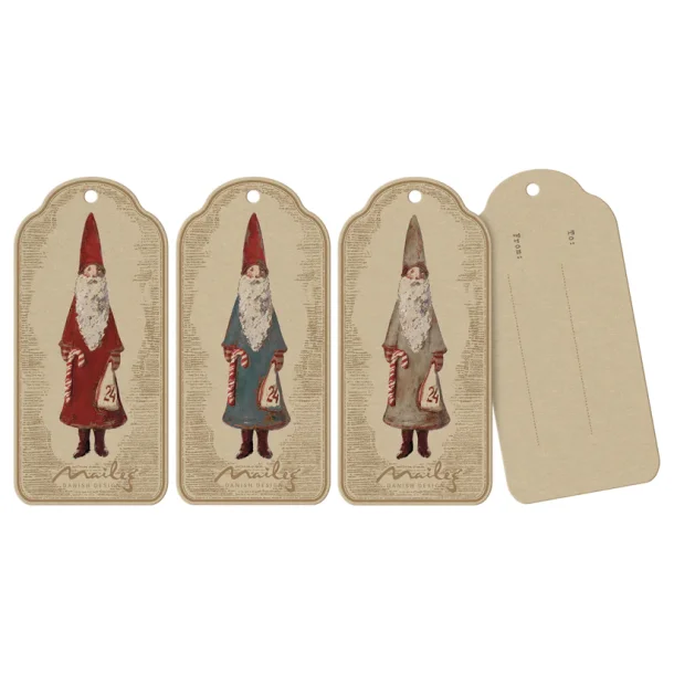 Maileg: Til &amp; Fra kort - Nicolaus