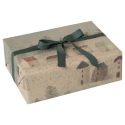 Maileg: Giftwrap - Santa is coming - 10 m