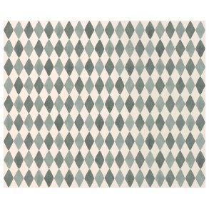 Maileg: Giftwrap - Harlekin, Blue 10 m