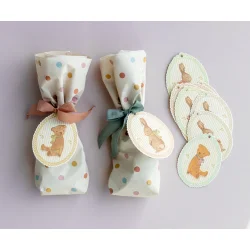 Maileg: Til &amp; Fra kort - Kanin