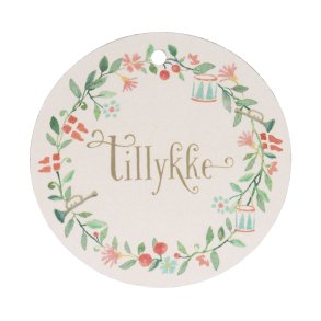 Maileg: Til & Fra kort - Tillykke