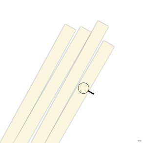 Karen Marie Klip papirstrimler: 15 mm, Betulla