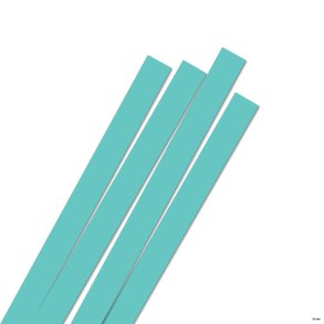 Karen Marie Klip papirstrimler: 15 mm, Smeraldo