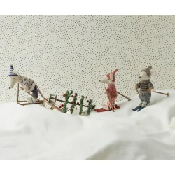 Maileg: Winter Mouse med ski, Big Sister