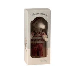 Maileg: Winter Mouse med ski, Mother