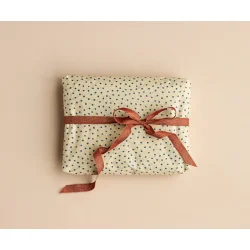 Maileg: 13 mm Ribbon, Red/Gold