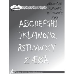 BY Lene Die "Alphabet, upper"  