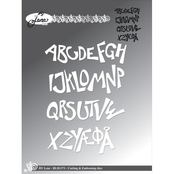 BY Lene Die "Funky Alphabet" BLD1373