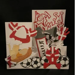 BY Lene Die "Football Border"  