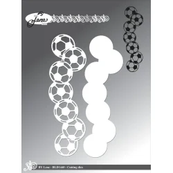 BY Lene Die "Football Border"  