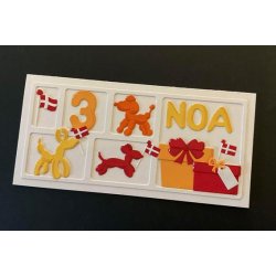 BY Lene Die "Balloon Alphabet"  