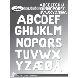 BY Lene Die "Balloon Alphabet"  