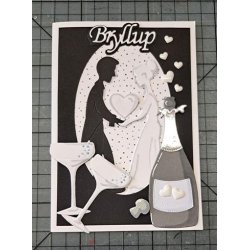 BY Lene Die "Champagne Glasses"  