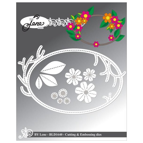 BY Lene Die "Flower Wreath" BLD1640