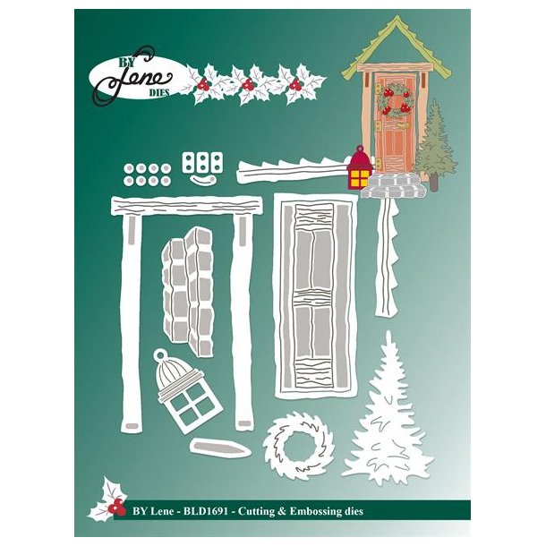 BY Lene Die "Christmas Door" BLD1691