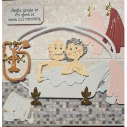 By Lene: Stempel "Danske Tekster"  