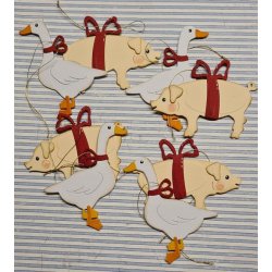 BY Lene Die "Large Christmas Pig"  