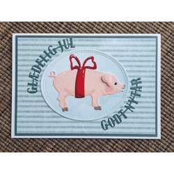 BY Lene Die "Large Christmas Pig"  