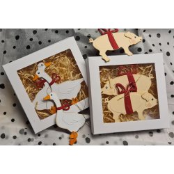 BY Lene Die "Large Christmas Pig"  