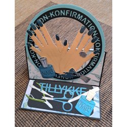 BY Lene Die "Konfirmationsramme"  