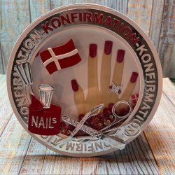 BY Lene Die "Konfirmationsramme"  