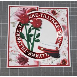 BY Lene Die "Tillykke ramme"  