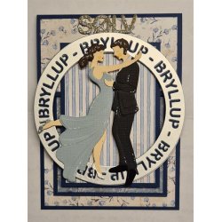 BY Lene Die "Bryllupsramme"  