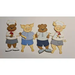 BY Lene Die "Happy Pigs"  