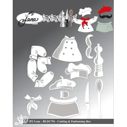 BY Lene Die "Accessories for BLD1755 #1"  