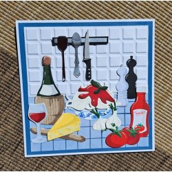 BY Lene Die "Wine and Cheese"  