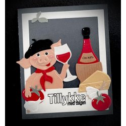 BY Lene Die "Wine and Cheese"  